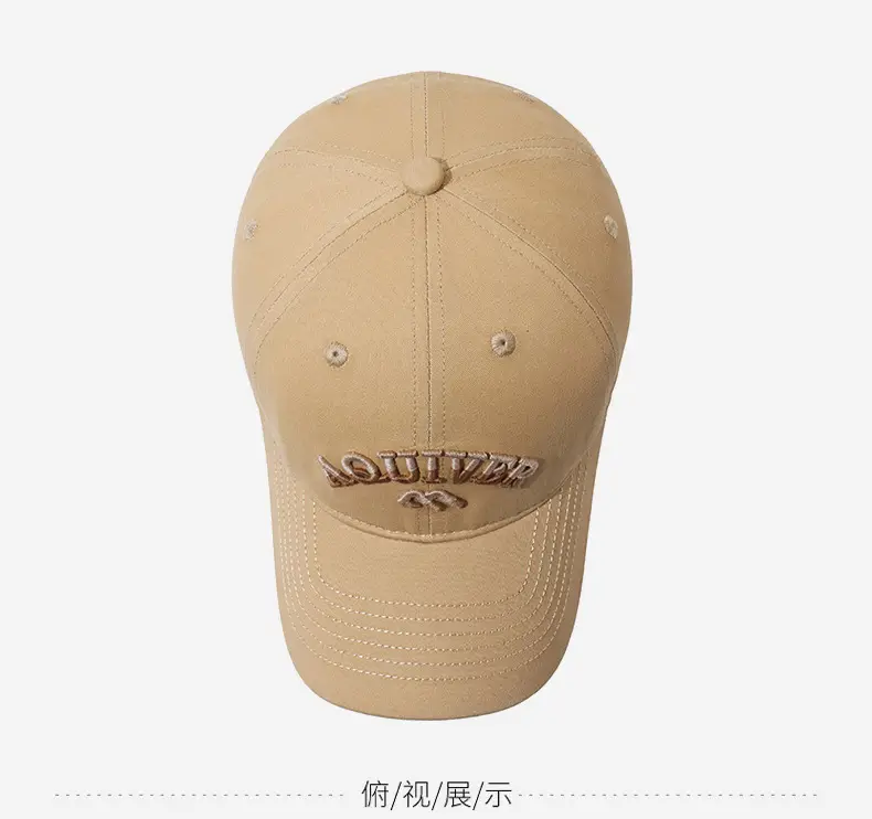 Korean Style Embroidered Cap Women Men Soft Top Baseball — feature 11