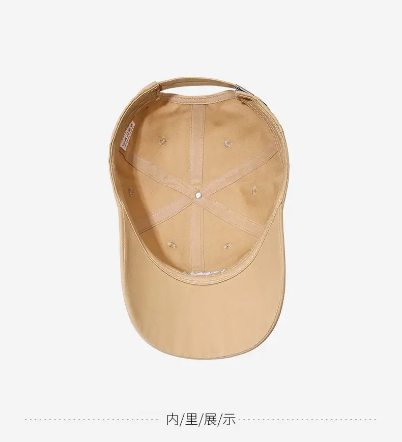 Korean Style Embroidered Cap Women Men Soft Top Baseball — feature 12