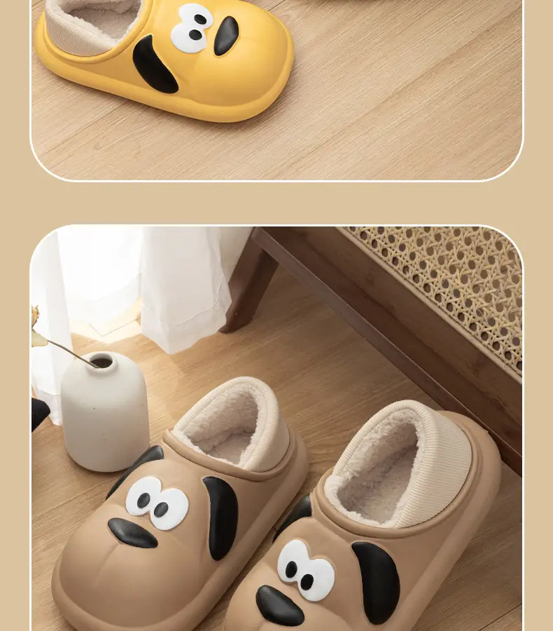 Cotton Slippers for Women in Winter Waterproof Bag Heel Indoor Home Non-Slip Warm Outer Wear Couple Cotton Slippers for Women 2025 New Style — feature 14
