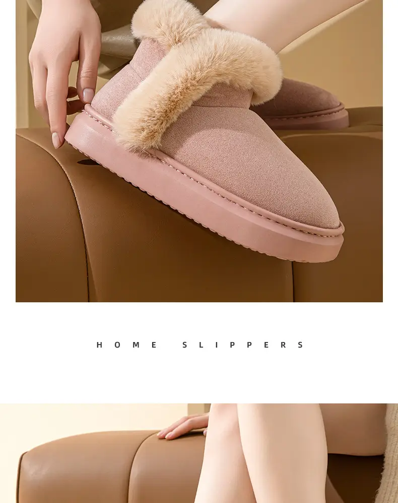 Women Fleece Lined Snow Boots Winter Warm Non-Slip — feature 17