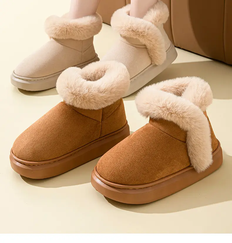 Women Fleece Lined Snow Boots Winter Warm Non-Slip — feature 3