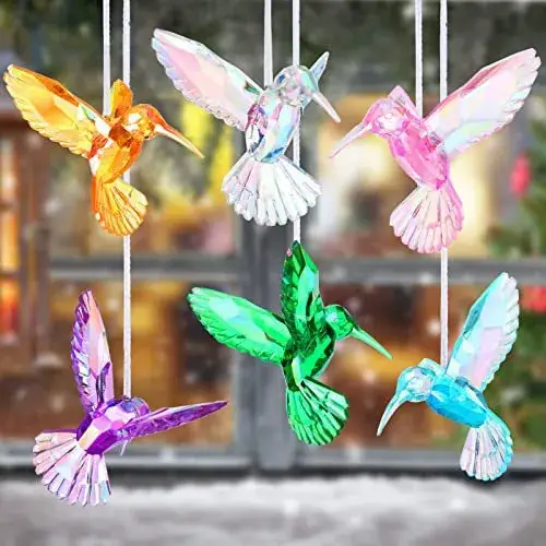 2023 Bird Window Pendant Christmas Decoration — feature 5