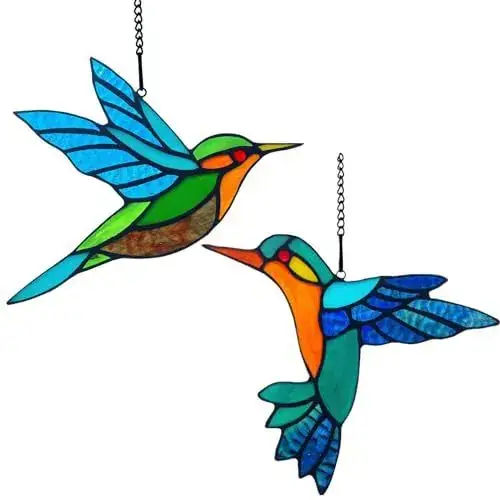 2023 Bird Window Pendant Christmas Decoration - Image 4