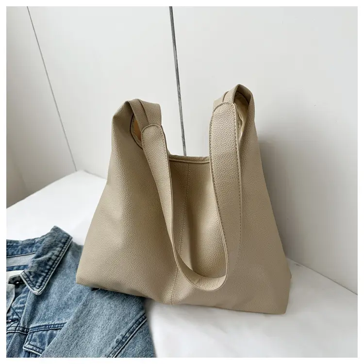 Black Soft Leather Armpit Shoulder Bag for Women — feature 13