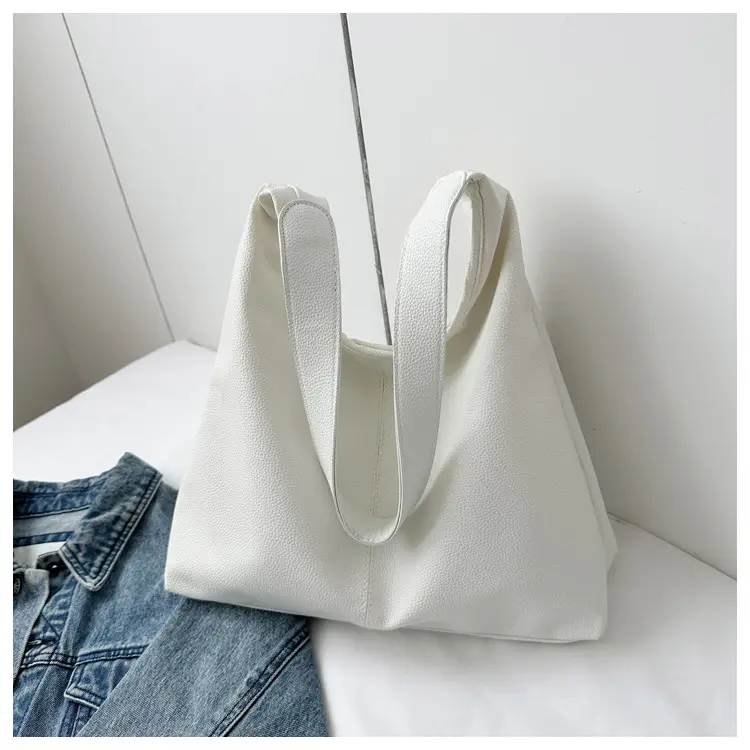 Black Soft Leather Armpit Shoulder Bag for Women — feature 16