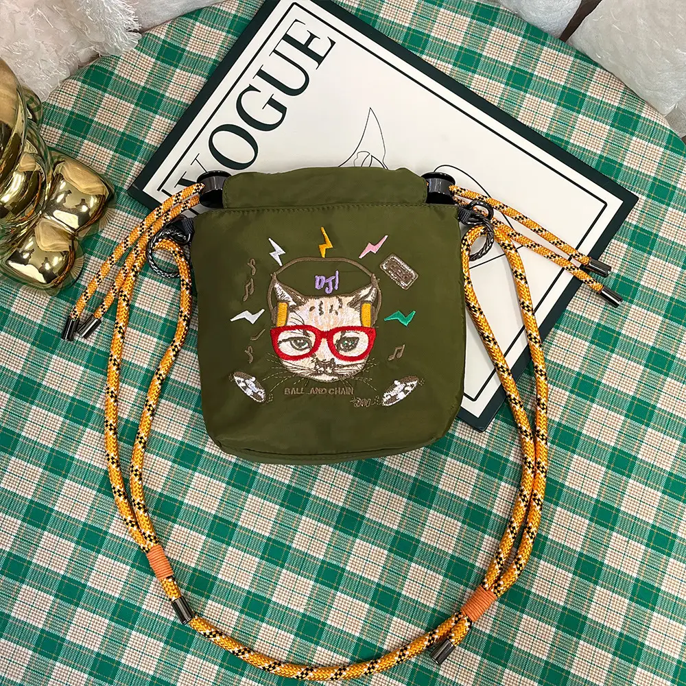 Japanese-Style Embroidered Crossbody Bag for Women — feature 5
