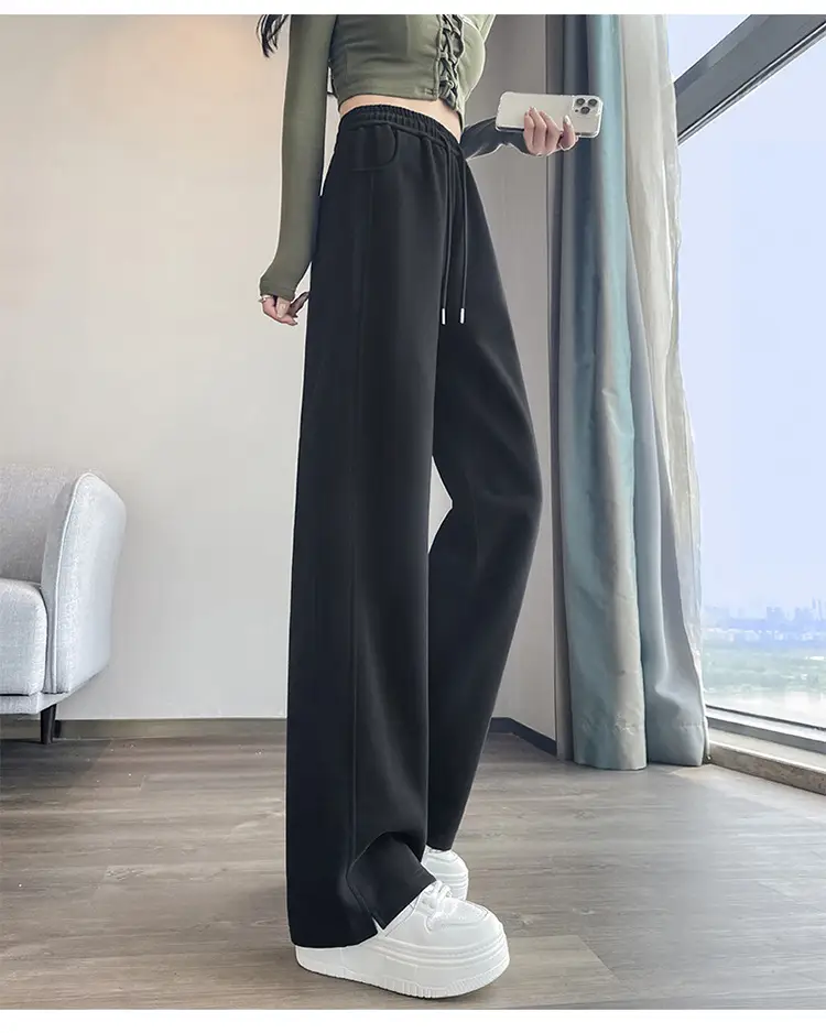 Women's High-Waist Slimming Sweatpants White New Spring Autumn 2026 — feature 20
