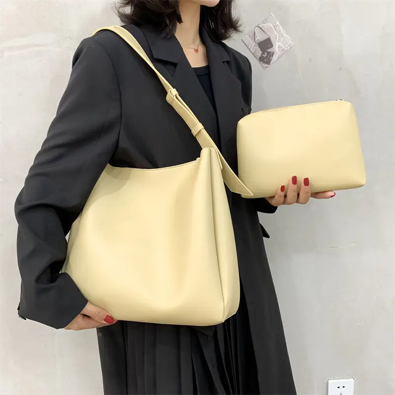 Soft Leather 2-Piece Mother Daughter Bags Set - Image 6