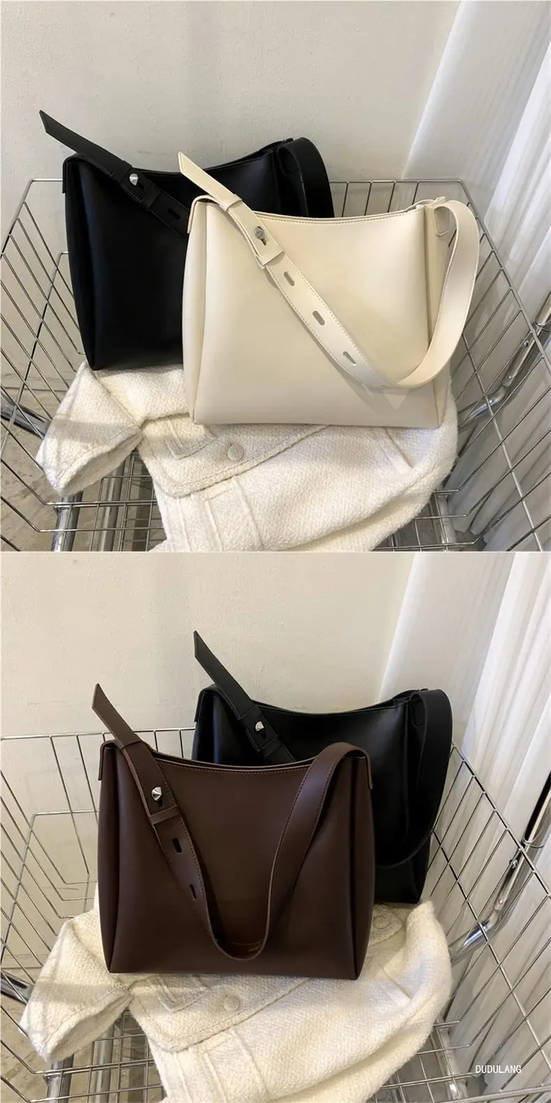 Soft Leather 2-Piece Mother Daughter Bags Set — feature 10