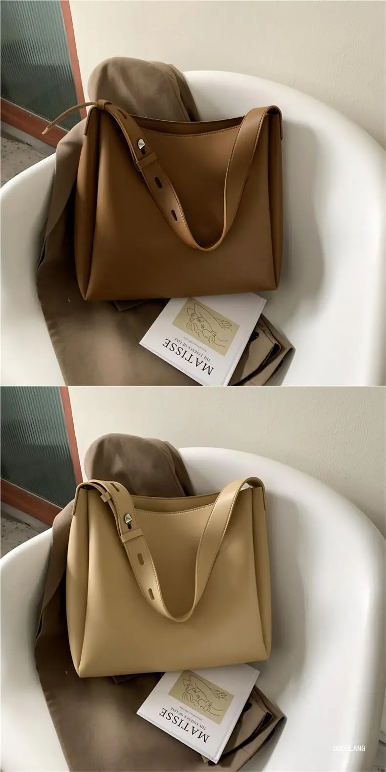 Soft Leather 2-Piece Mother Daughter Bags Set — feature 11
