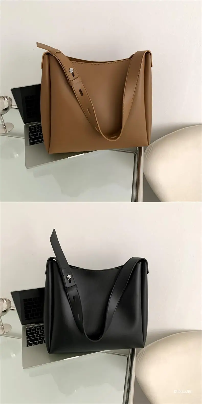 Soft Leather 2-Piece Mother Daughter Bags Set — feature 8