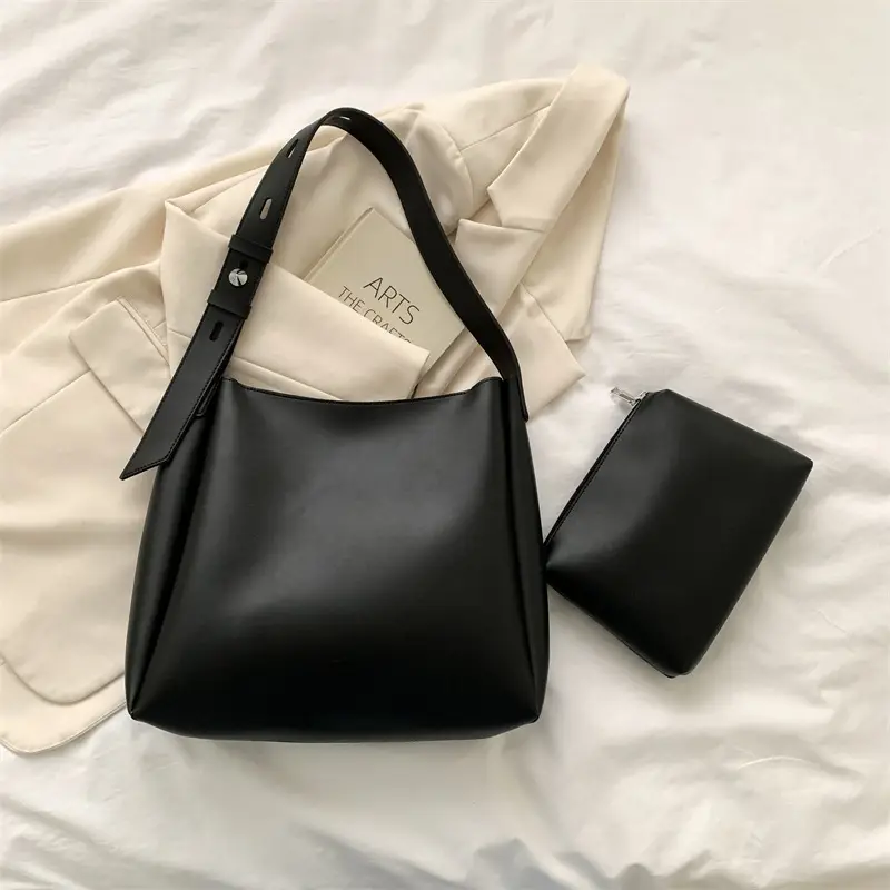 Soft Leather 2-Piece Mother Daughter Bags Set - Image 2