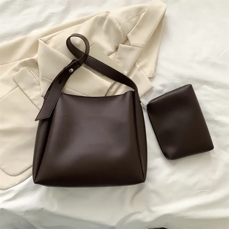 Soft Leather 2-Piece Mother Daughter Bags Set - Image 5