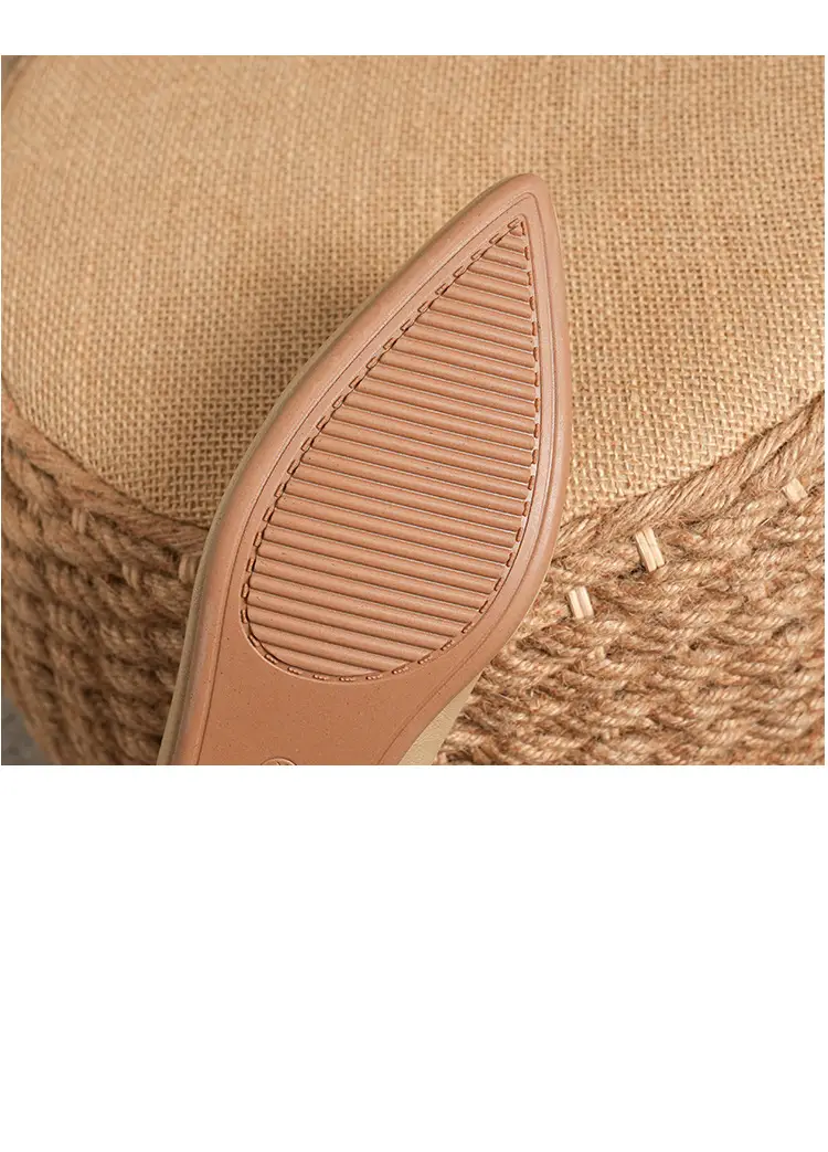 Soft Leather Granny Shoes with Chunky Heels and Pointed Toes, Women's Mid-Heel Shoes, 2024 New Spring and Autumn Versatile Soft Leather Shallow High Heels — feature 13