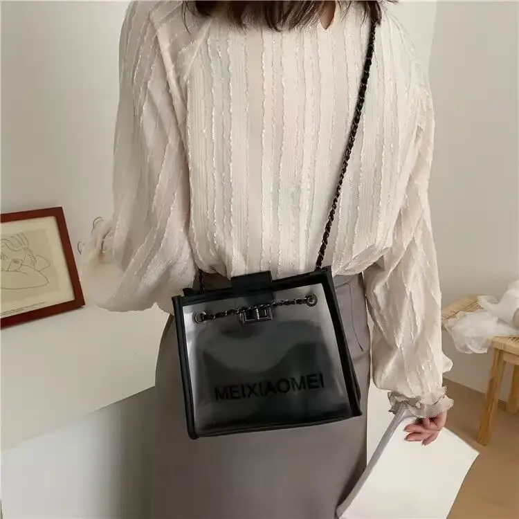 Transparent Korean Style Shoulder Bag Women — feature 5