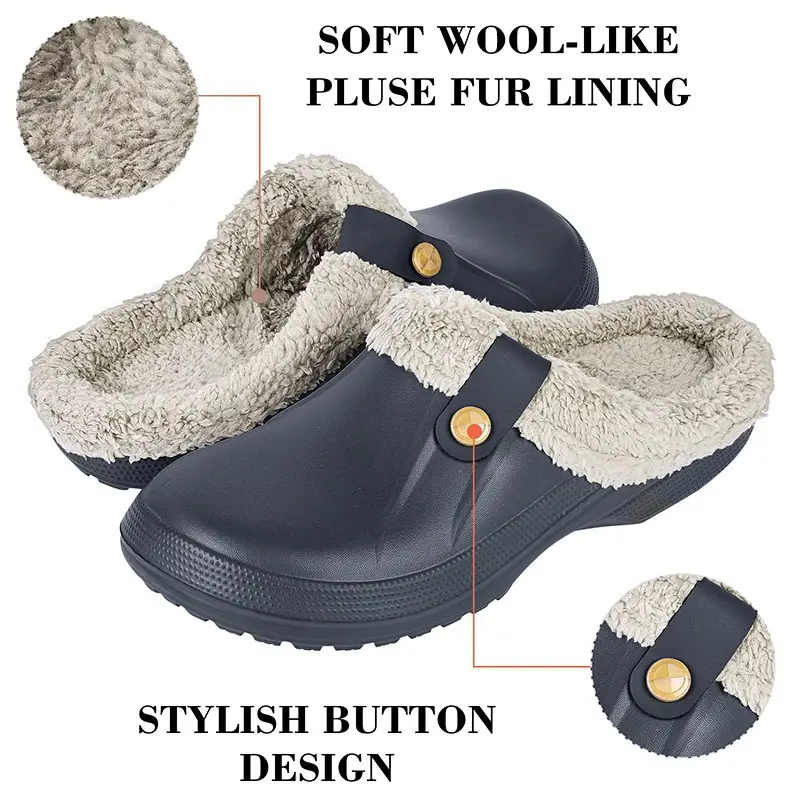 2024 Cross-border New Cotton Slippers Women's Winter Indoor Home Household Cute Thick Bottom Warm Couple Mao Mao Slippers for Men - Image 5