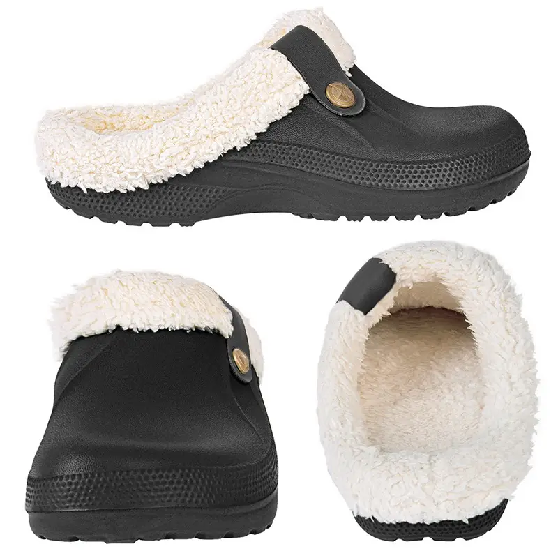 2024 Cross-border New Cotton Slippers Women's Winter Indoor Home Household Cute Thick Bottom Warm Couple Mao Mao Slippers for Men — feature 10