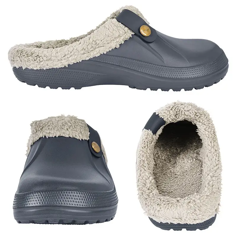 2024 Cross-border New Cotton Slippers Women's Winter Indoor Home Household Cute Thick Bottom Warm Couple Mao Mao Slippers for Men — feature 2