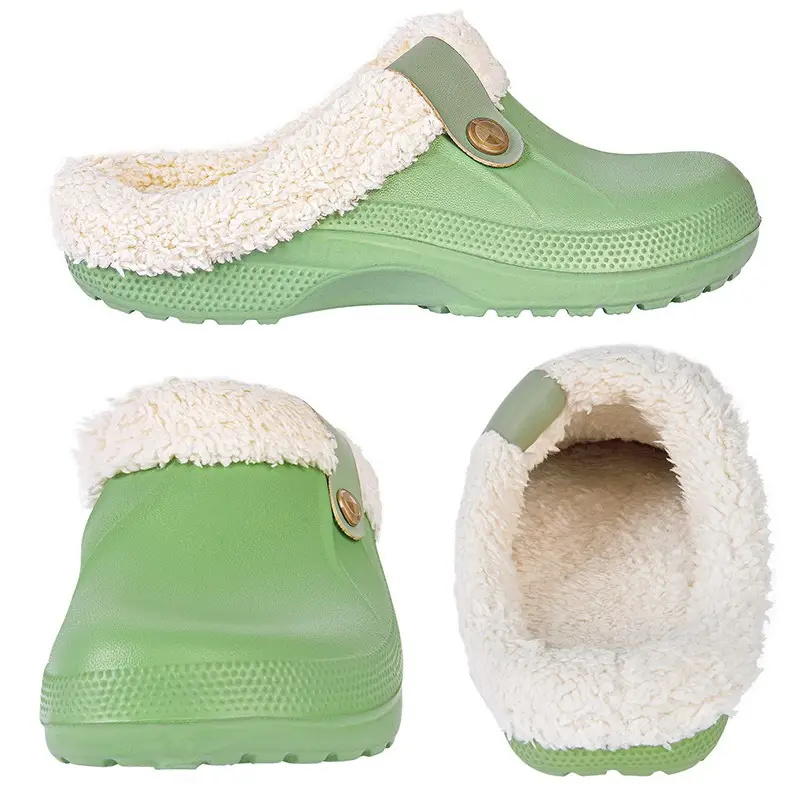 2024 Cross-border New Cotton Slippers Women's Winter Indoor Home Household Cute Thick Bottom Warm Couple Mao Mao Slippers for Men — feature 7
