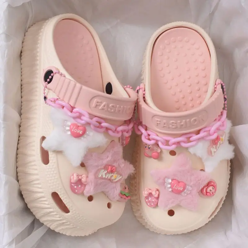Women's Pink Pearl Platform Sandals Summer 2025 - Image 9