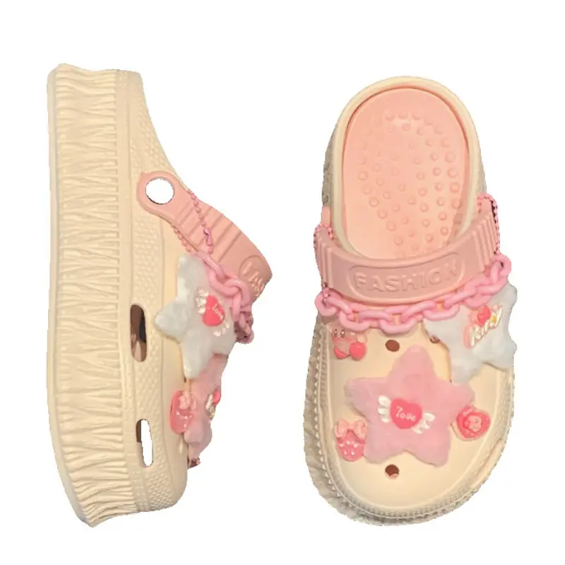 Women's Pink Pearl Platform Sandals Summer 2025 - Image 10