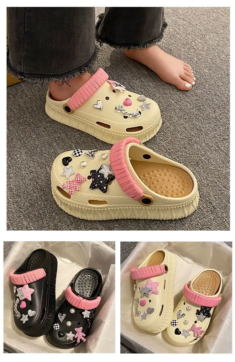 Women's Pink Pearl Platform Sandals Summer 2025 — feature 21