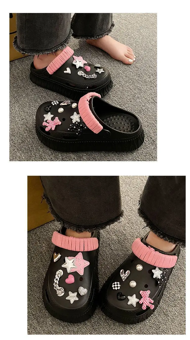 Women's Pink Pearl Platform Sandals Summer 2025 — feature 22