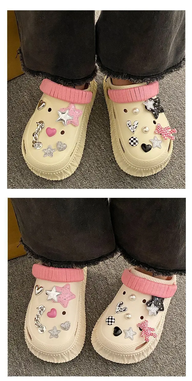Women's Pink Pearl Platform Sandals Summer 2025 — feature 23