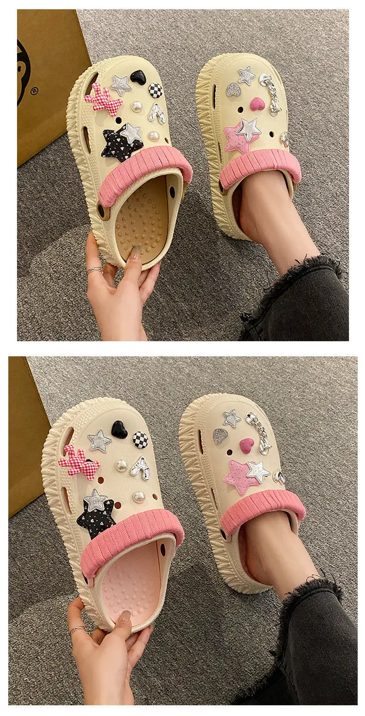 Women's Pink Pearl Platform Sandals Summer 2025 — feature 26