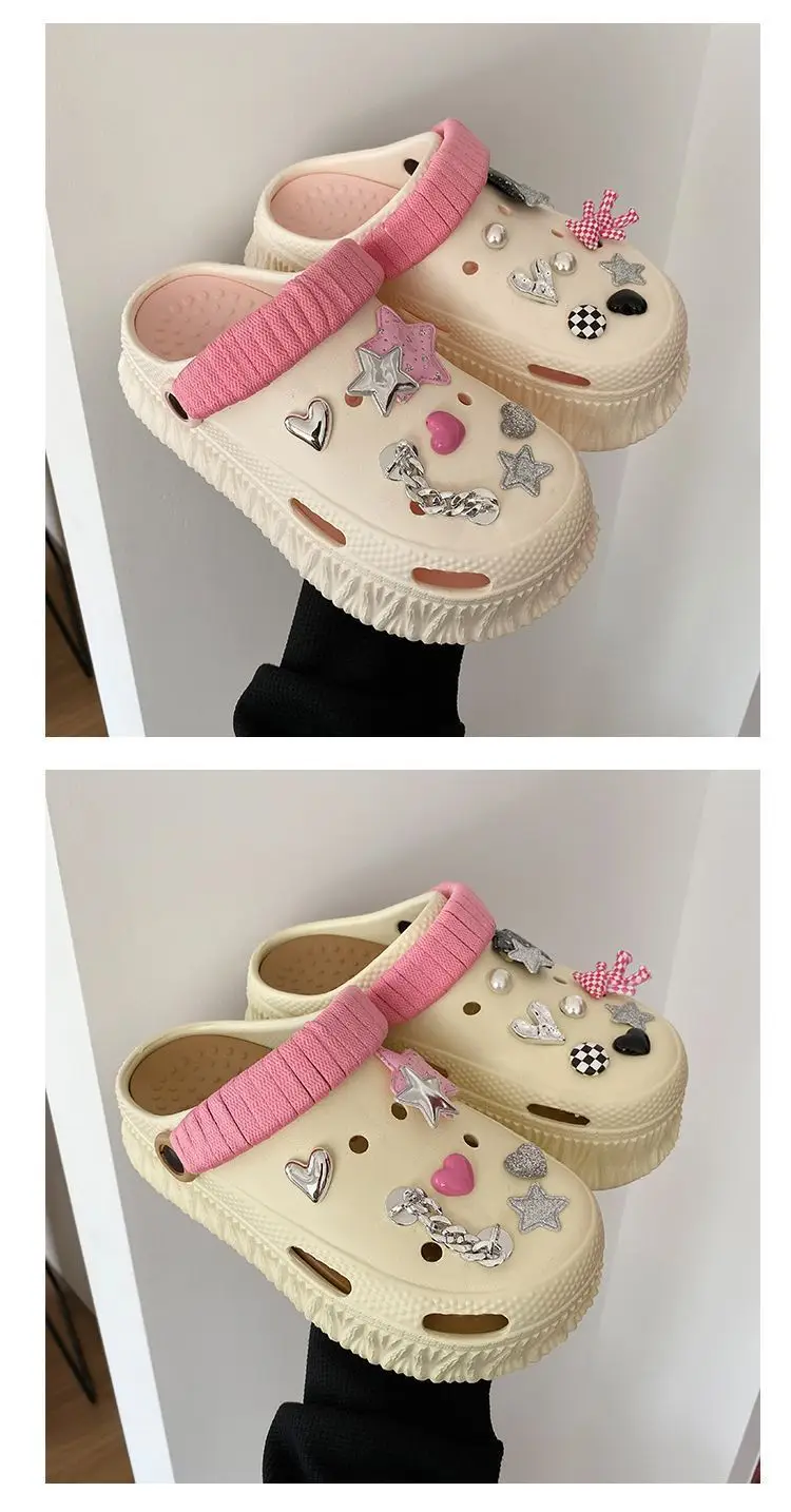 Women's Pink Pearl Platform Sandals Summer 2025 — feature 27