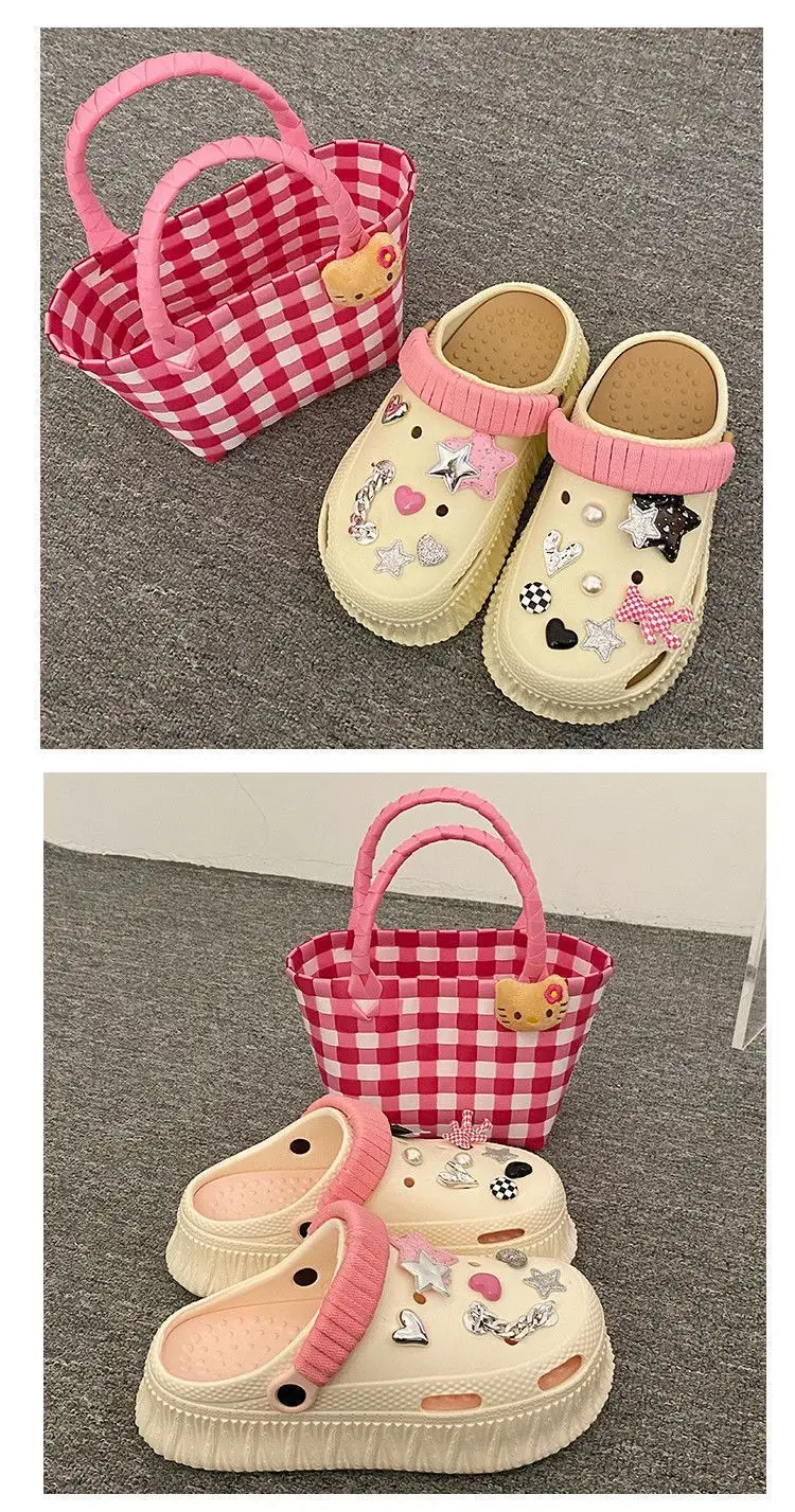 Women's Pink Pearl Platform Sandals Summer 2025 — feature 29