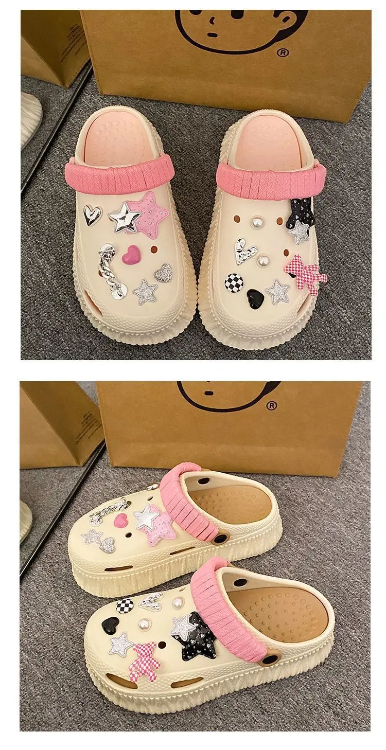 Women's Pink Pearl Platform Sandals Summer 2025 — feature 30