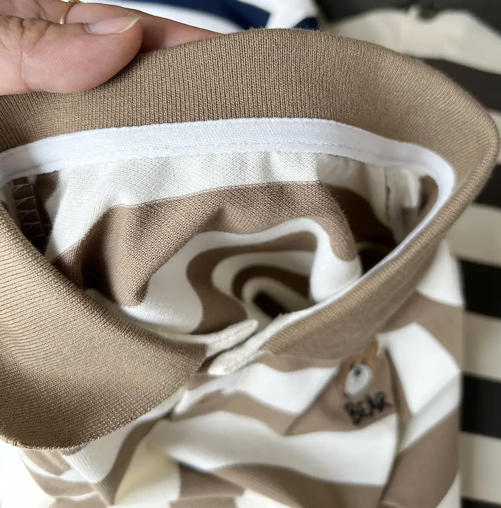 Boys Striped Polo Shirt Autumn Spring Suit — feature 6
