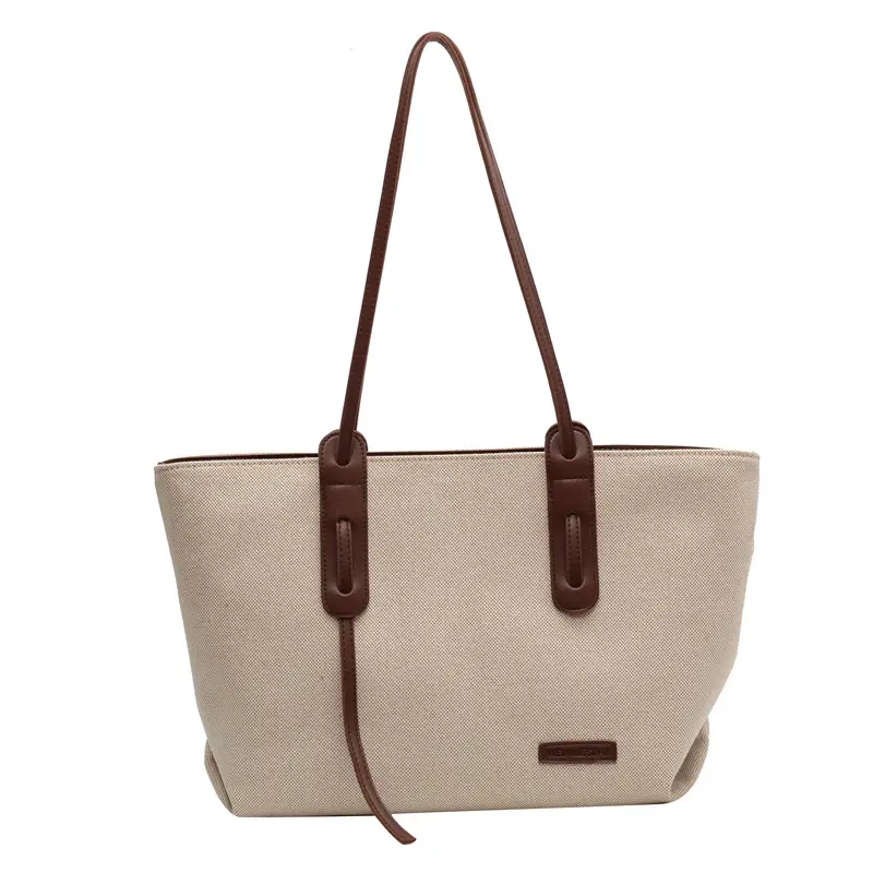 Large Capacity Canvas Tote Bag Women's Shoulder Bag - Image 2