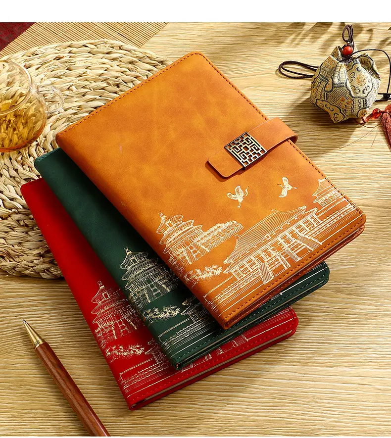 Business A5 Notebook Gift Box Set with Customized Logo — feature 20