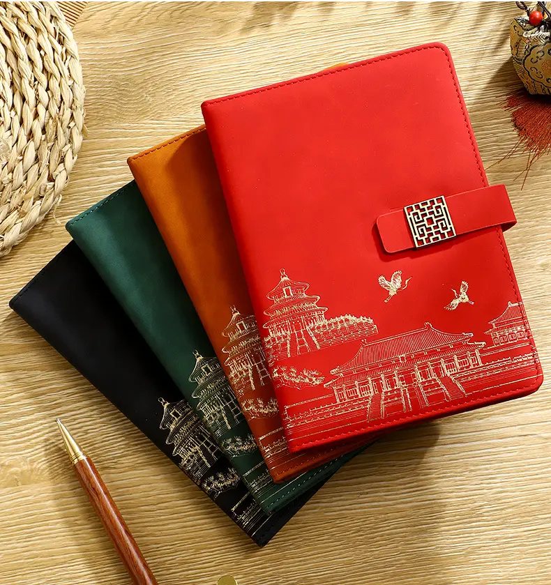 Business A5 Notebook Gift Box Set with Customized Logo — feature 25