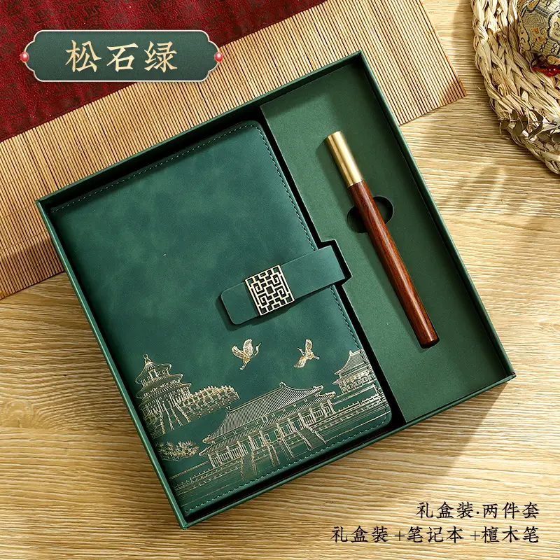 Business A5 Notebook Gift Box Set with Customized Logo - Image 21