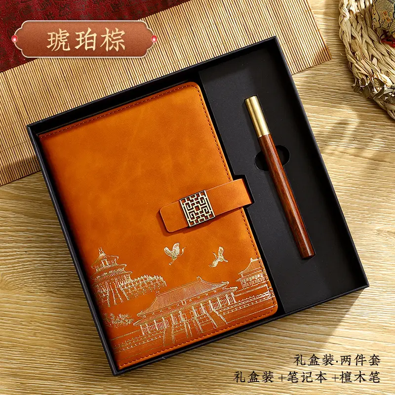 Business A5 Notebook Gift Box Set with Customized Logo - Image 24