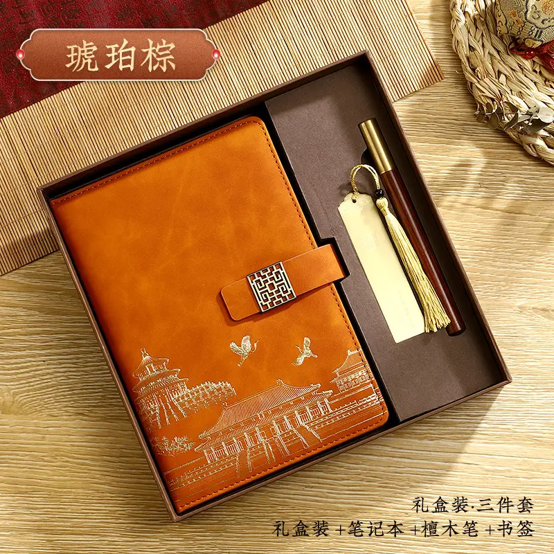 Business A5 Notebook Gift Box Set with Customized Logo - Image 31