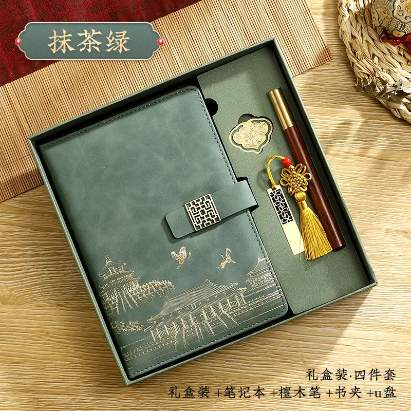 Business A5 Notebook Gift Box Set with Customized Logo - Image 40