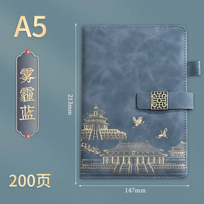 Business A5 Notebook Gift Box Set with Customized Logo - Image 9