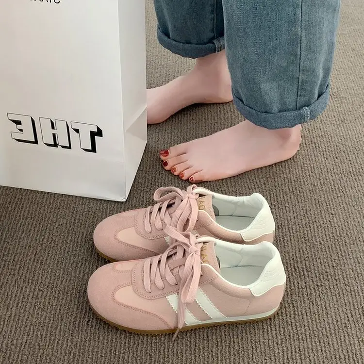 Vintage Women's Flat Training Shoes 2024 Autumn Non-slip Soft Sole - Image 6