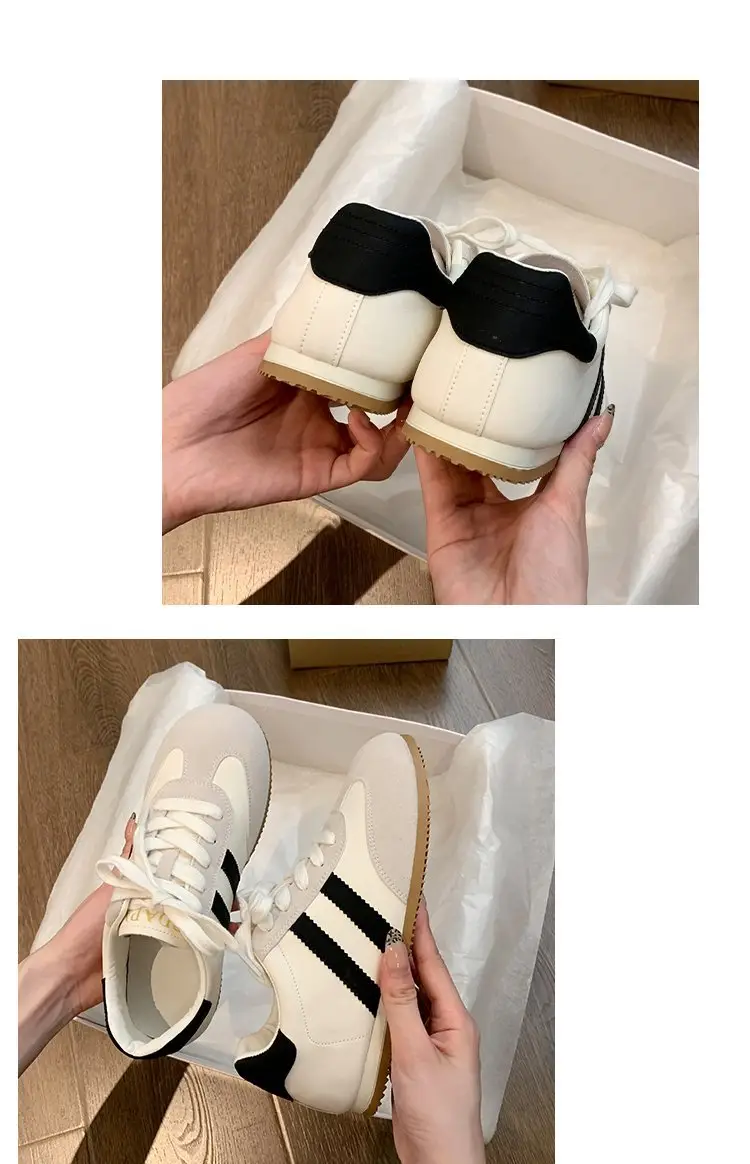 Vintage Women's Flat Training Shoes 2024 Autumn Non-slip Soft Sole — feature 10