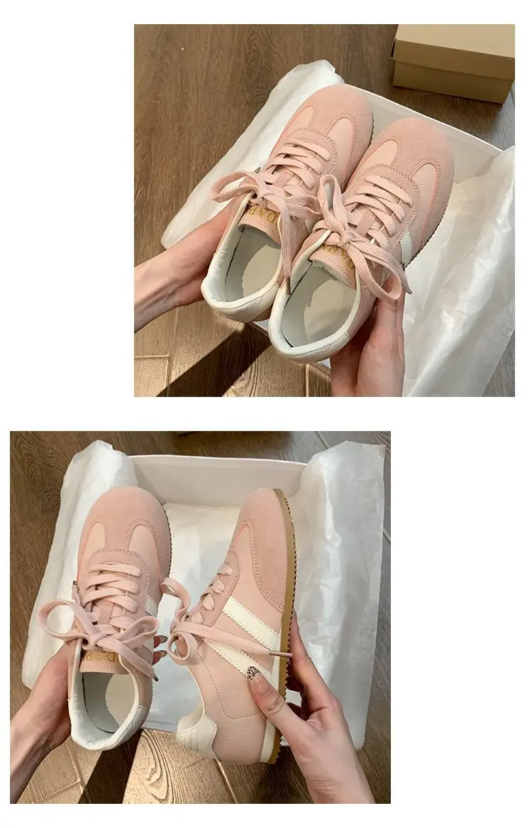 Vintage Women's Flat Training Shoes 2024 Autumn Non-slip Soft Sole — feature 11