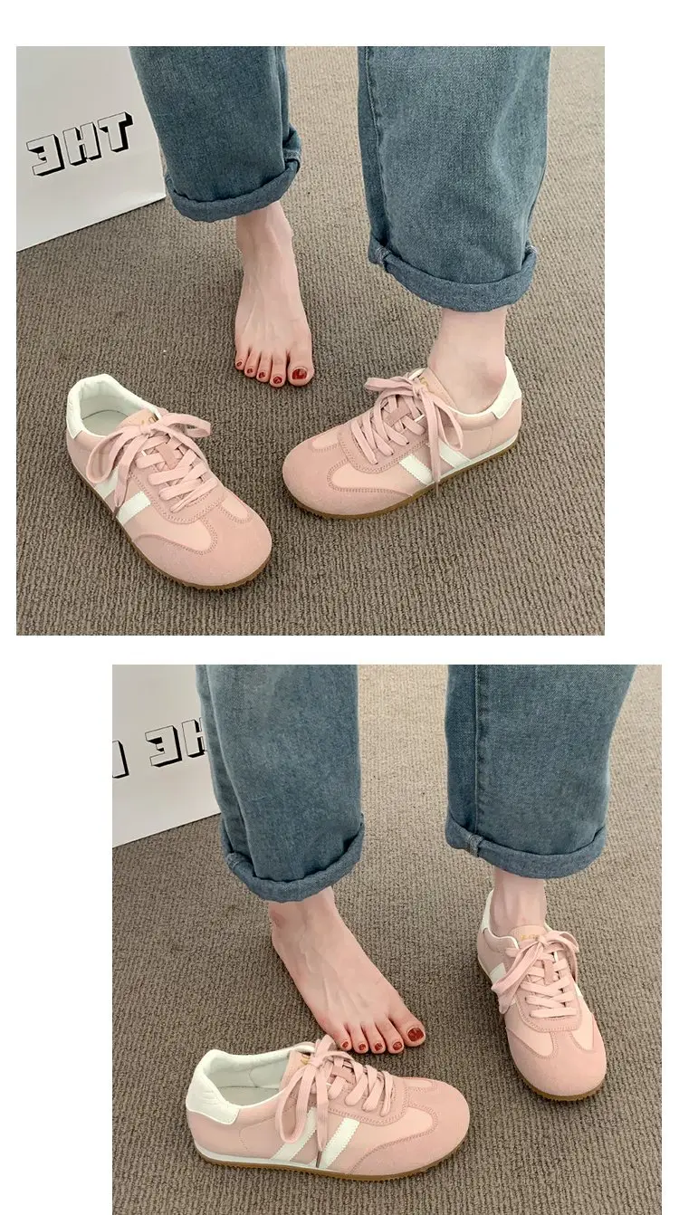 Vintage Women's Flat Training Shoes 2024 Autumn Non-slip Soft Sole — feature 6