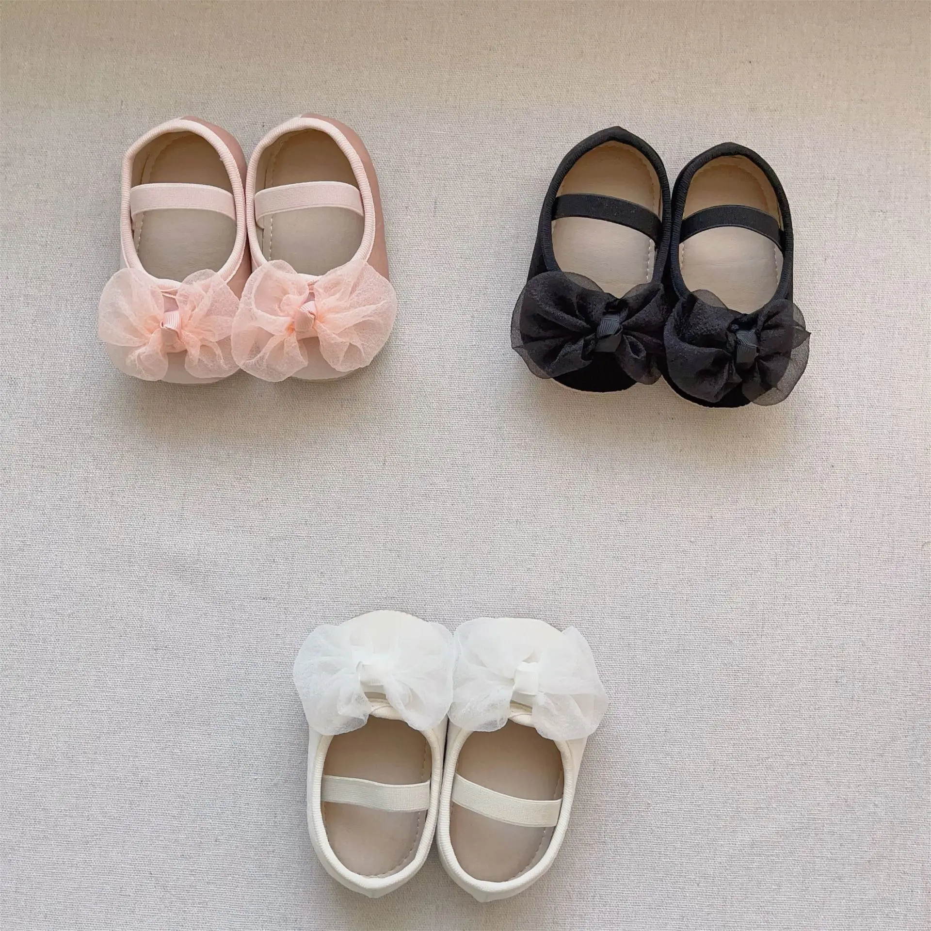 Red Bow Baby Shoes for Kids Non-Slip Elastic — feature 12