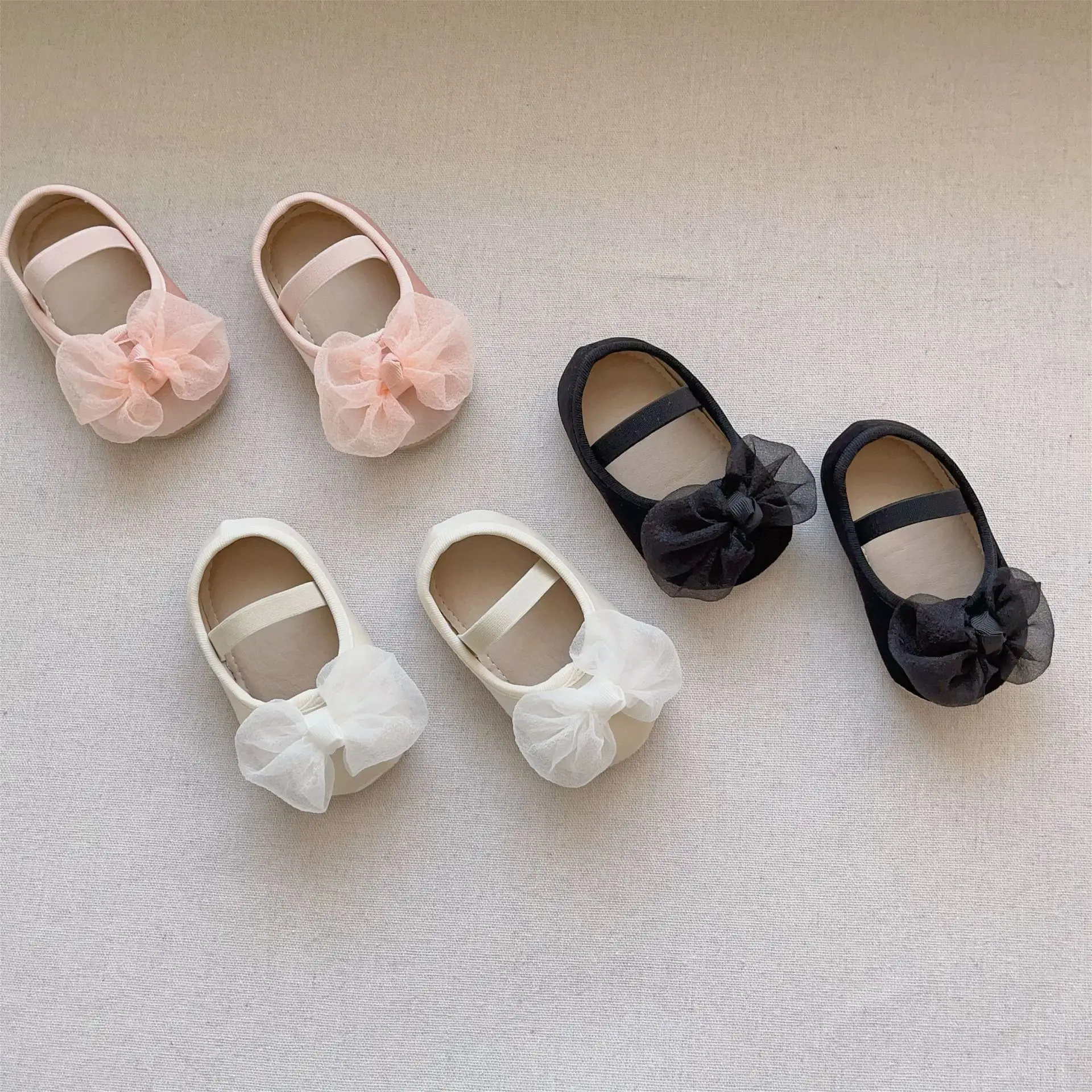 Red Bow Baby Shoes for Kids Non-Slip Elastic — feature 14