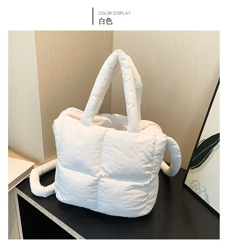 Korean Style Square Cotton Crossbody Bag Women — feature 11