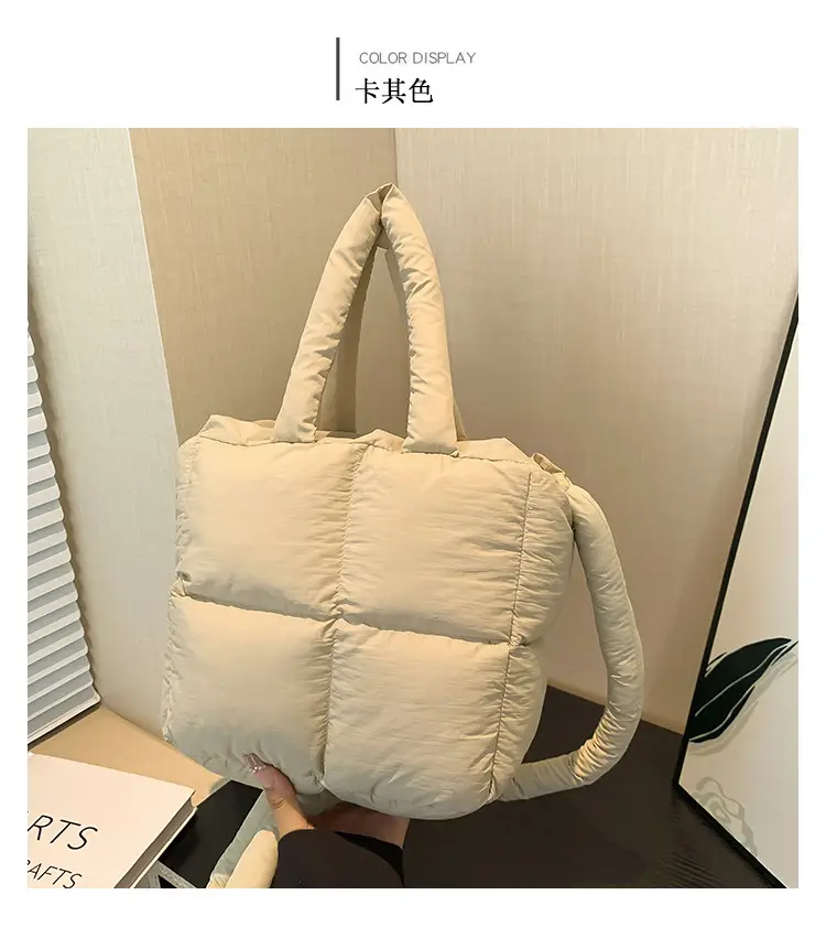 Korean Style Square Cotton Crossbody Bag Women — feature 15