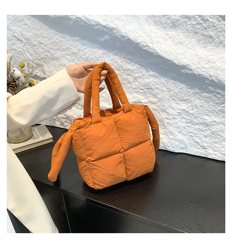 Korean Style Square Cotton Crossbody Bag Women — feature 22